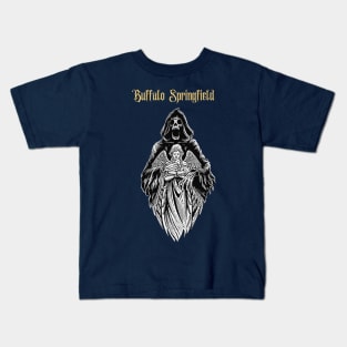 Devil Angel Buffalo Springfield Kids T-Shirt